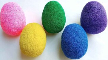 Magic Color Eggs for Kids - Fun Learning with Soft Textured Shapes